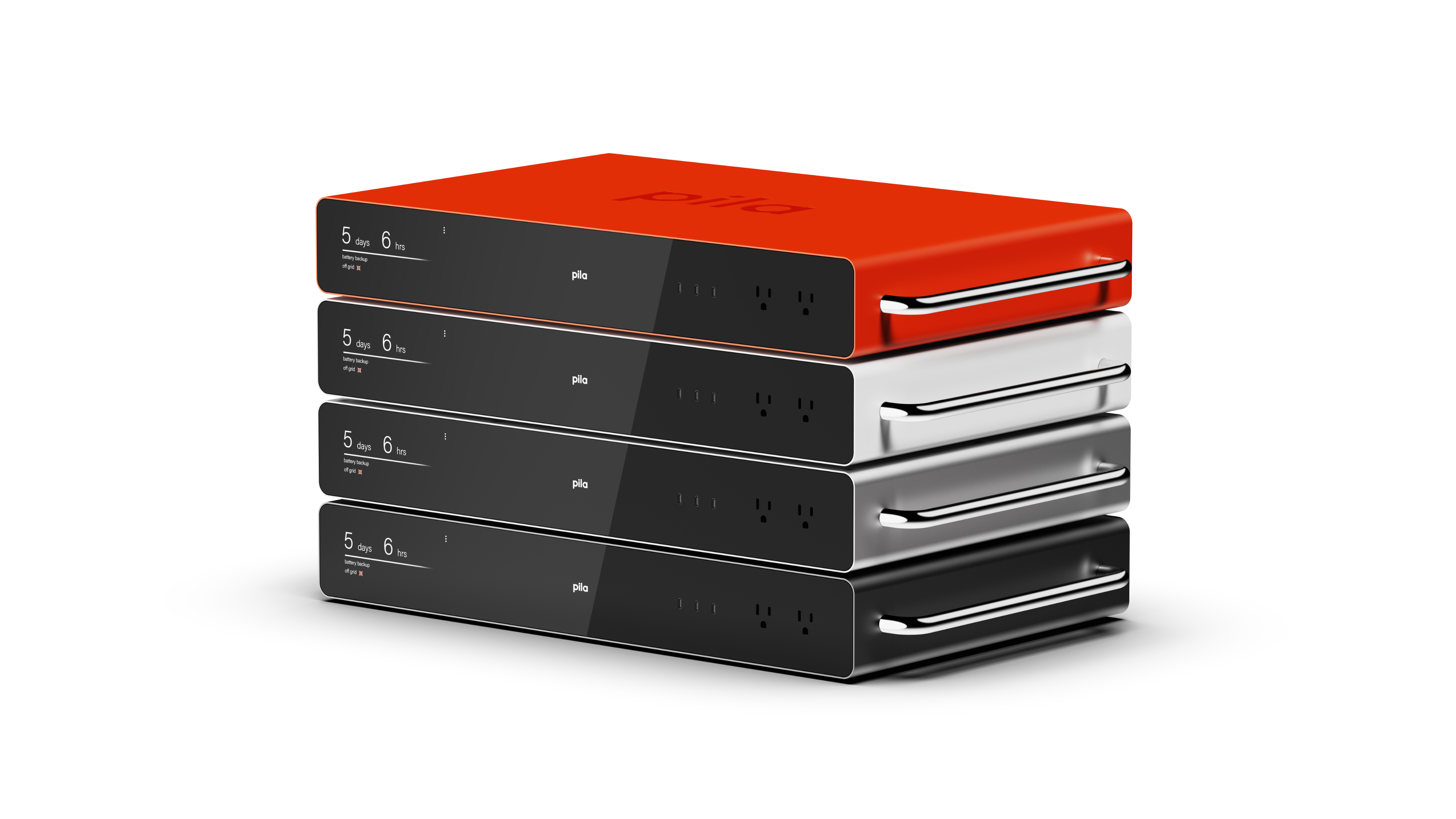 Pila available in 4 colors