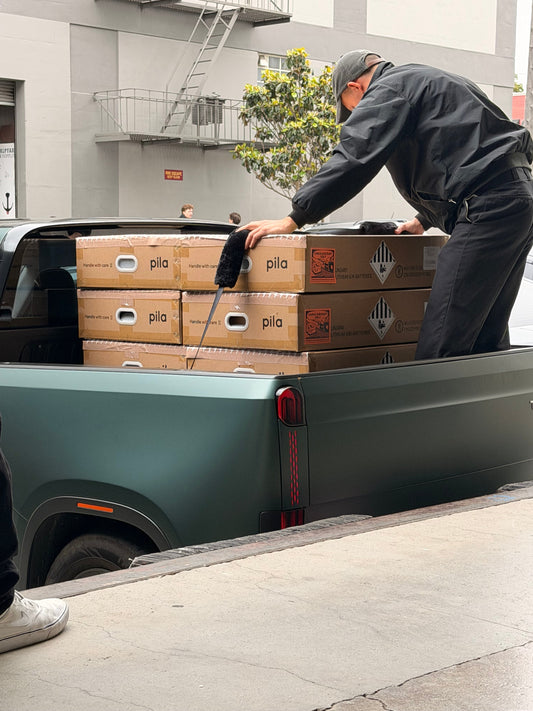 Pila is now shipping! 🚚 🔋