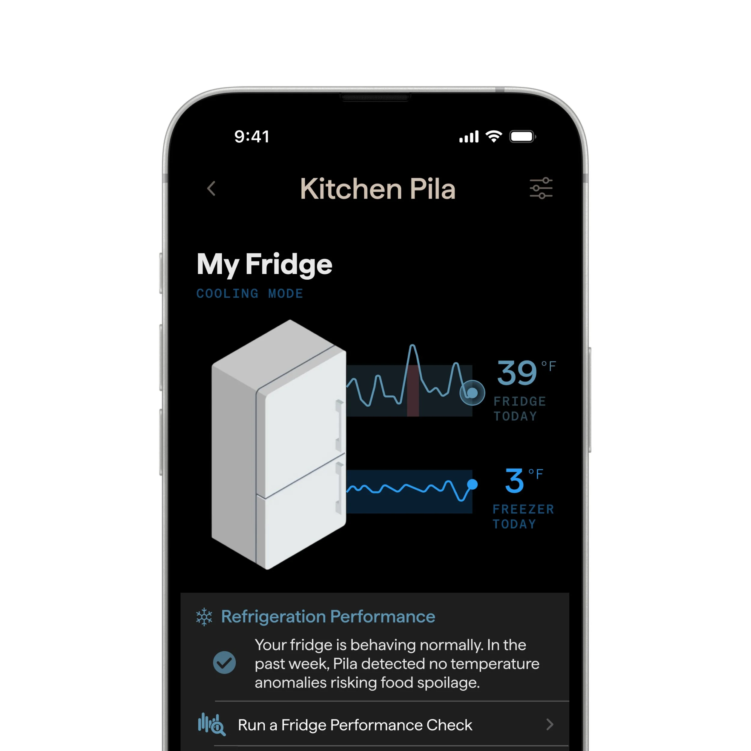 Track Fridge Temperature — Stay ahead of food spoilage an...