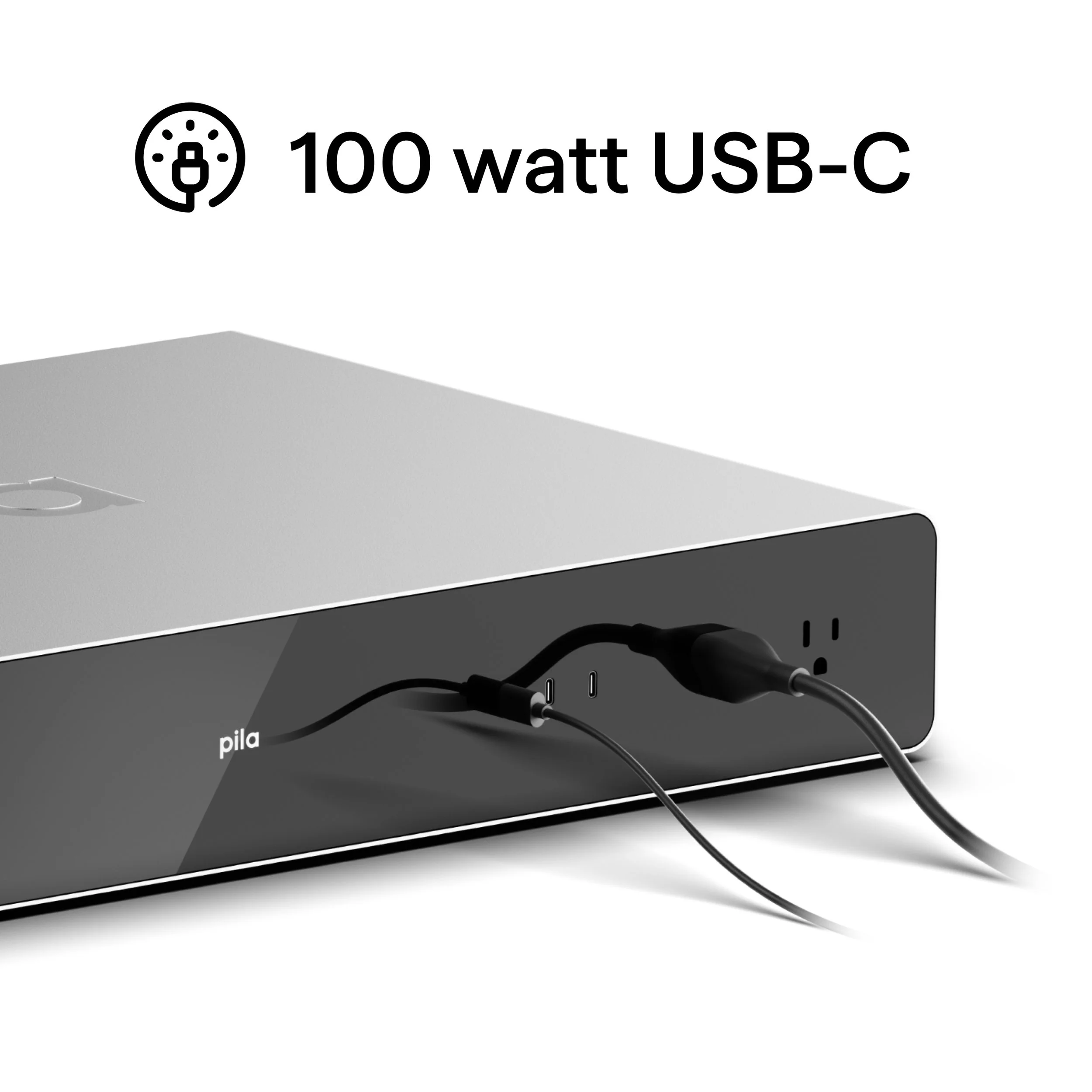 Ultra-fast Device Charging — Three powerful USB-C ports (...